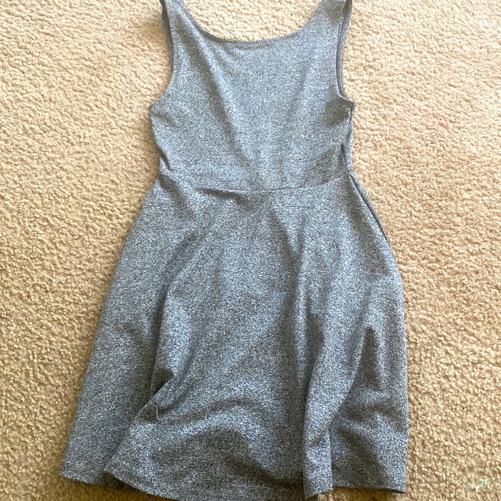 Forever21 skater dress grey